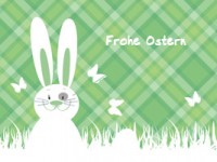 Spruch zu Ostern auf der Karte